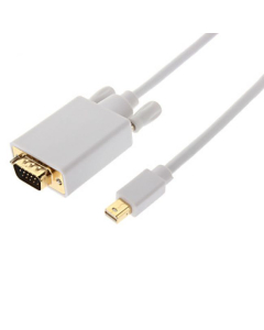 Câble adaptateur ultrasons Mini DisplayPort mâle vers VGA mâle pour MacBook Air / Pro / Pro Retina (180)