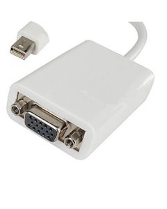 Adaptateur Mini DisplayPort mâle vers port VGA femelle pour Apple MacBook Pro AIR