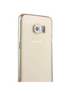 Coque de protection transparent pour Samsung Galaxy S7 / Edge Doré Galaxy S7 Edge