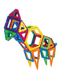 Jouet éducatif pour enfant composé de blocs multicolores
