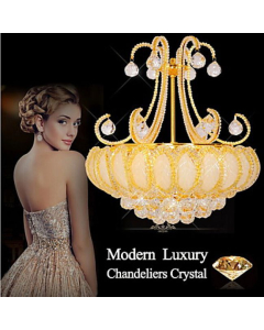 Lustre de Luxe, chandeliers en Cristal à design très chic