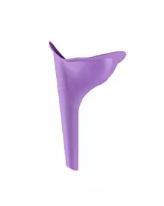 Urinoir portatif Féminin en Plastique Violet