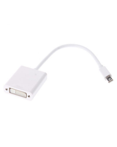 Câble vidéo adaptateur Mini Display Port vers port DVI pour Mac Book Air, Mac Book Pro et autres périphériques Thunderbolt Port