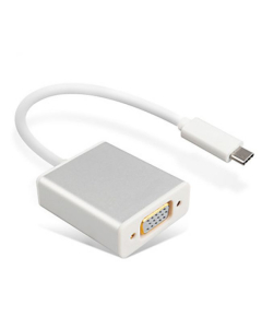 Adaptateur USB type-C vers VGA femelle pour MacBook 13" à haute vitesse