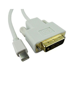 Câble adaptateur Mini DisplayPort mâle vers DVI mâle pour MacBook AIR/PRO ( 1.8 m )