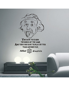 Affiche murale Geek, Albert Einstein