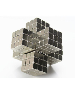 Cube magique magnétique Neocube (216 cubes 5mm) - Argent