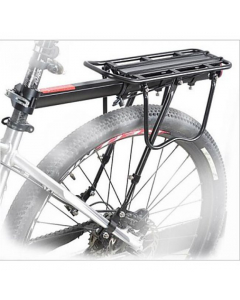 Support Porte-bagage arrière ajustable pour le voyage à vélo et VTT.